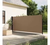 Retractable Side Awning Taupe 160x300 cm