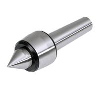 vidaXL Revolving Live Centre MT4 - Heat-Resistant 40 Cr Steel Construction, Black and Silver Lathe Accessory, 600 kg Capacity & 2500 rpm Speed