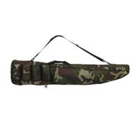 vidaXL Rifle Bag with Shoulder S - 120 cm, Green Camouflage, 600D Oxford Fabric with PVC Coating, Four Pockets, Adjustable