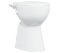 Vidaxl Rimless Toilet 7 Cm Extra Height Soft Close Ceramic White