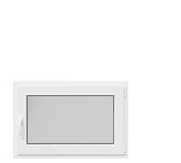 vidaXL Basement Window RISOR 90x60 cm Tilt&Turn DIN Right White egress window