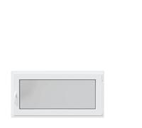 vidaXL RISOR Basement Window - 120x60 cm PVC Frame with Tilt&Turn Functionality, Thermal Insulation, and Leak Protection - Ideal for Garage, Shed, and Living Spaces