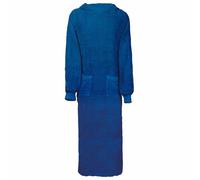 vidaXL Robe KINN Navy XXL Cotton