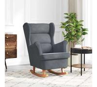 vidaXL Rocking Chair 71 x 92 x 100 cm 100%polyester Plywood