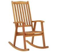 vidaXL Rocking Chair Solid Acacia Wood, Brown