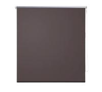 vidaXL Roller blind - 40 x 100 cm Coffee Blackout Blind for Total Light Control, Heat Retention & Room Cooling, Easy to Install & Operate, Perfect for Home & Office Use