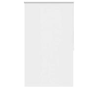 vidaXL Roller Blind Blackout 100x175cm White Window Curtain Shade Sunscreen