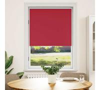 vidaXL Roller blind blackout 104.4x175 cm Fabric Width 100 cm red