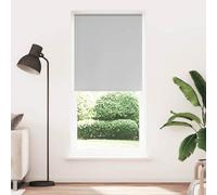 Vidaxl Roller Blind Blackout 120 X 230 Cm Grey