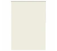 vidaXL Roller Blind Blackout, 140x230cm, Off White - Room Darkening Blind with Reflective Backside for Temperature Control, Easy to Install.