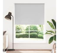 vidaXL Roller blind blackout 144.4x230 cm Fabric Width 140 cm grey