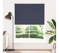 vidaXL Roller blind blackout 144.4x230 cm Fabric Width 140 cm marine
