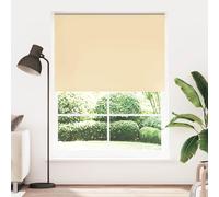 vidaXL Blackout Roller Blind – Light Blocking, Thermal Insulated, Chain Operated, Beige 160 x 230 cm