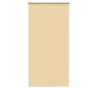 vidaXL Roller Blind Blackout 44.4x100 cm Fabric Width 40 cm Beige