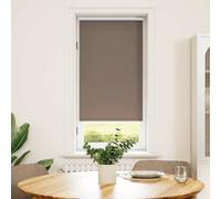 vidaXL Roller Blind Blackout 44.4x100 cm Fabric Width 40 cm Coffee