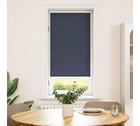 vidaXL Roller Blind Blackout 44.4x100 cm Fabric Width 40 cm Marine/Blue
