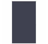 'vidaXL Blackout Roller Blind with Silver Coating, Easy Installation, Thermal Insulation, Marine/Blue Colour, 80 cm Wide and 175 cm Tall