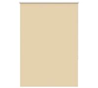 vidaXL Beige Blackout Roller Blind 110x130cm Polyester - Privacy, Light Control, & Heat Regulation