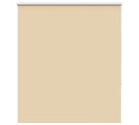 vidaXL Roller Blind Blackout Beige 120x150 cm Fabric Width 116.6 cm Polyester