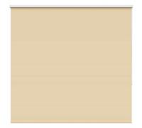 vidaXL Roller Blind Blackout Beige 165x150 cm Fabric Width 161.6 cm Polyester