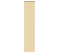 vidaXL Roller Blind Blackout Beige 45x210 cm Fabric Width 40.7 cm Polyester, Yellow