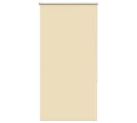 vidaXL Roller Blind Blackout Beige 65x175 cm Fabric Width 60.7 cm Polyester