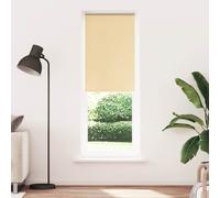 vidaXL Roller Blind Blackout Beige 70x230 cm Fabric Width 65.7 cm Polyester