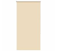 vidaXL Roller Blind Blackout Beige 80x150 cm Fabric Width 75.7 cm Polyester