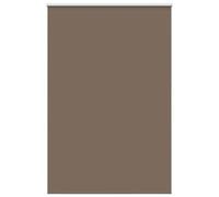 vidaXL Roller Blind Blackout Coffee 165x210 cm Fabric Width 161.6 cm