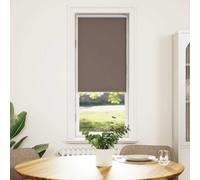 vidaXL Roller Blind Blackout Coffee 60x175 cm Fabric Width 55.7 cm Polyester