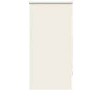 'vidaXL Roller Blind Blackout for Windows - Easy Installation, Thermoplastic Silver Layer for Light Reduction and Temperature Regulation, Adjustable Chain, Off White, 60 X 120 cm
