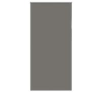 vidaXL Roller Blind Blackout Grey 105x210 cm Fabric Width 100.7 cm Polyester, Grey