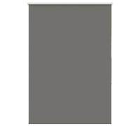 vidaXL Roller Blind Blackout Grey 110x175 cm Fabric Width 105.7 cm Polyester, Grey