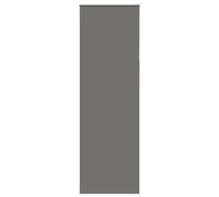 vidaXL Roller Blind Blackout Grey 70x210 cm Fabric Width 65.7 cm Polyester, Grey