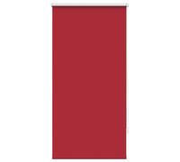 vidaXL Roller Blind Blackout in Vibrant Red, 60 x 120 cm, Superior Light Reduction and Thermal Properties, Easy to Install and Operate, Includes Mounting Accessories.