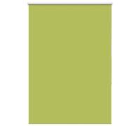 vidaXL Roller Blind Blackout Leaves Green 100x150 cm Fabric Width 95.7 cm Polyester