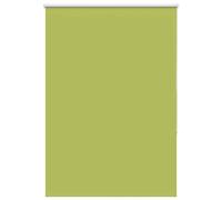 vidaXL Roller Blind Blackout Leaves Green 105x130 cm Fabric Width 100.7 cm Polyester