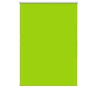 vidaXL Roller Blind Blackout Leaves Green 115x175 cm Fabric Width 110.7 cm Polyester