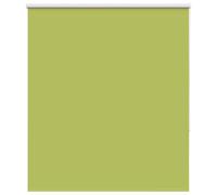 vidaXL Roller Blind Blackout Leaves Green 120x130 cm Fabric Width 116.6 cm Polyester
