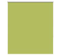 vidaXL Roller Blind Blackout Leaves Green 120x175 cm Fabric Width 116.6 cm Polyester