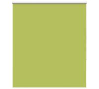 vidaXL Roller Blind Blackout Leaves Green 135x175 cm Fabric Width 131.6 cm Polyester