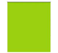 vidaXL Roller Blind Blackout Leaves Green 140x150 cm Fabric Width 136.6 cm Polyester, Green