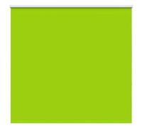 vidaXL Roller Blind Blackout Leaves Green 150x175 cm Fabric Width 146.6 cm Polyester, Green