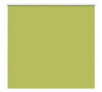 vidaXL Roller Blind Blackout Leaves Green 155x130 cm Fabric Width 151.6 cm Polyester