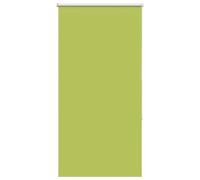 vidaXL Roller Blind Blackout Leaves Green 65x150 cm Fabric Width 60.7 cm Polyester