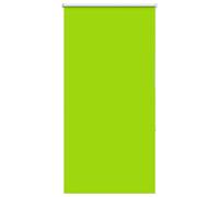 vidaXL Roller Blind Blackout Leaves - Green - 70x150 cm - Polyester - Fabric width 65.7 cm