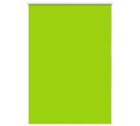 vidaXL Roller Blind Blackout Leaves Green 90x175 cm Fabric Width 85.7 cm Polyester