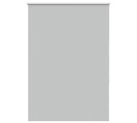 vidaXL Roller Blind Blackout Light Grey 105x175 cm – Fabric Width 100.7 cm Polyester