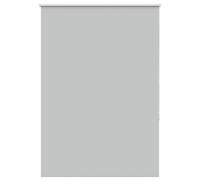vidaXL Roller Blind Blackout Light Grey 110x175 cm Fabric Width 105.7 cm Polyester, day and night blind, kitchen blind, blackout roller shade