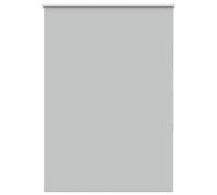 vidaXL Roller Blind Blackout Light Grey 110x175 cm Fabric Width 105.7 cm Polyester